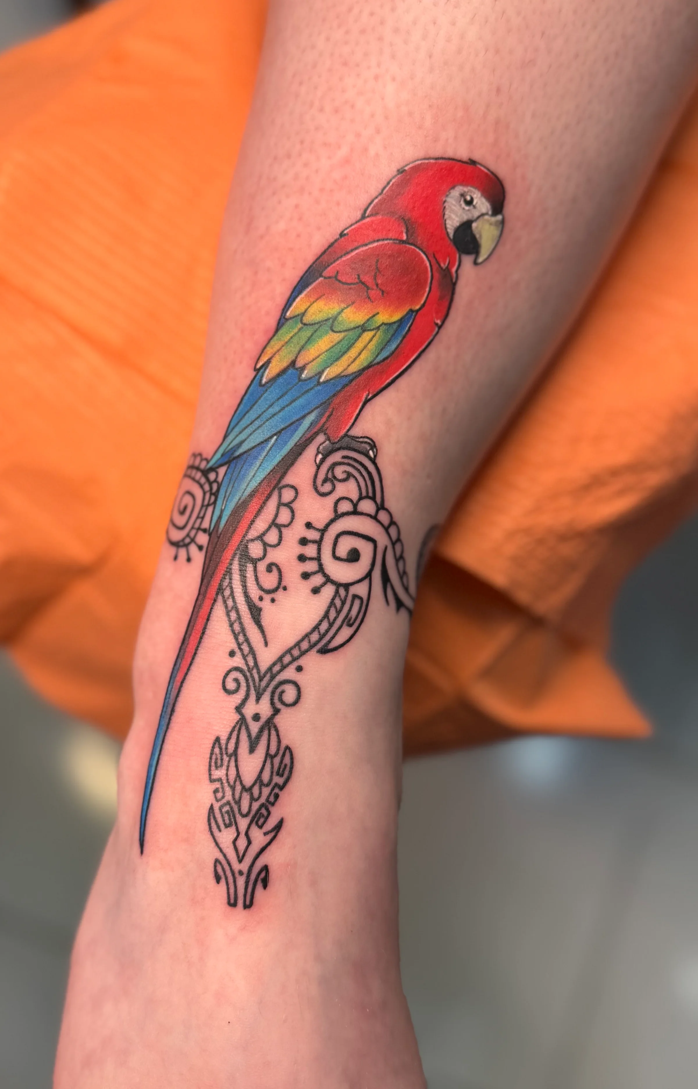 Tatuaje a color completo